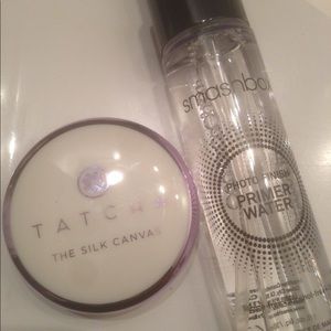 Tatcha silk canvas primer mini and smashbox primer